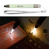 1 Set DIY Diamond Painting Tool Pen Luminous Charging Point Drill Bit Pen with 7 Pen Head