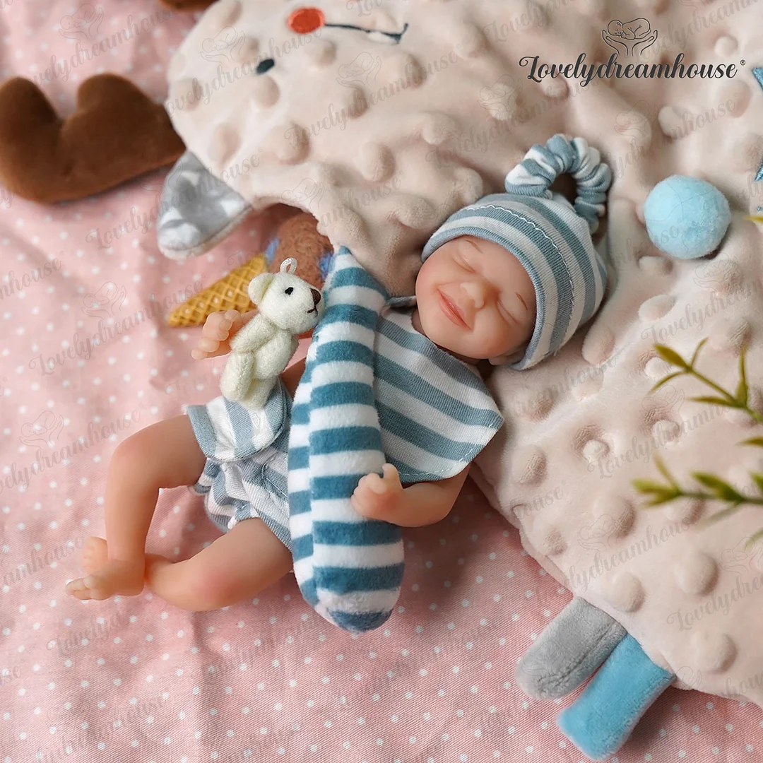 6'' Cora Soft Full Silicone Miniature Reborn Baby Doll New Release -Creativegiftss® - [product_tag] RSAJ-Creativegiftss®