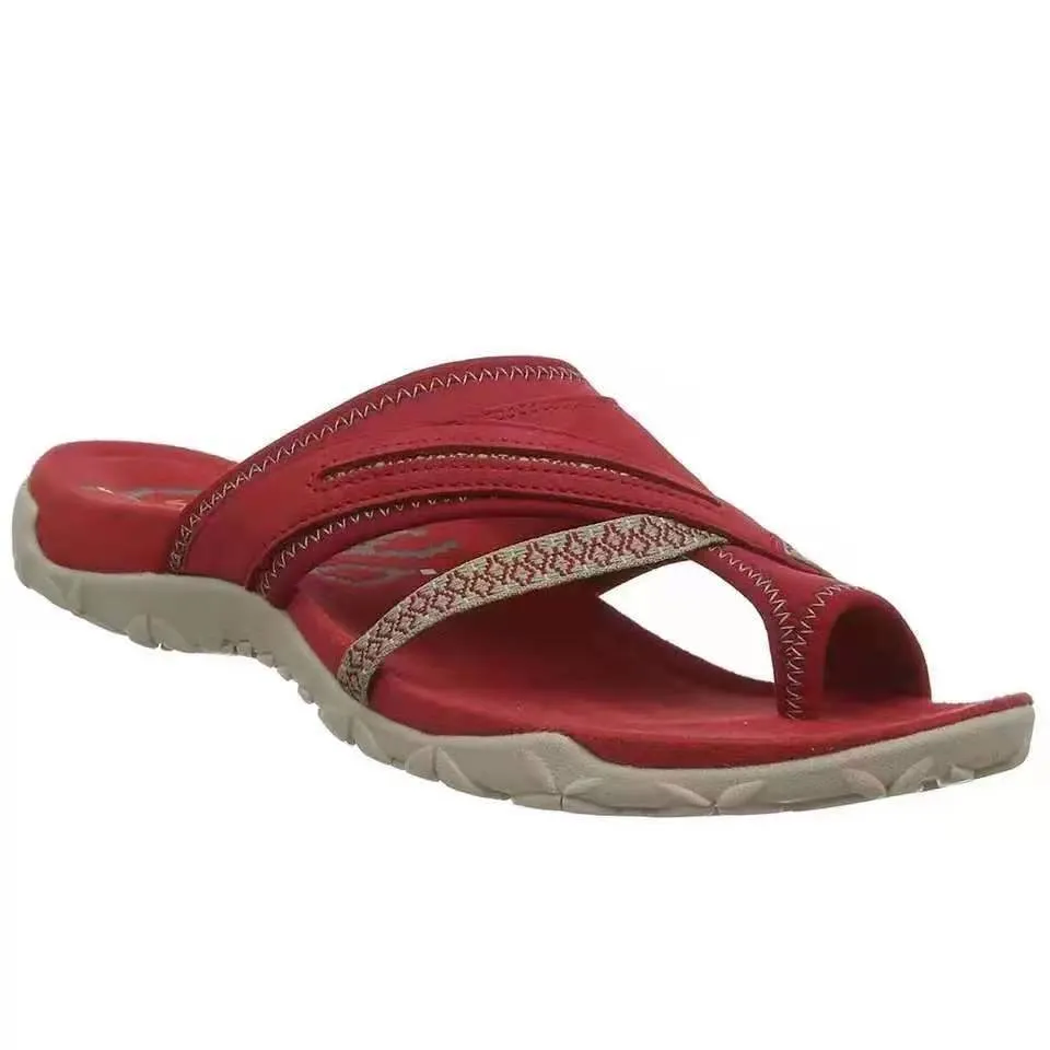 Summer Women's Shoes 2021 Plus Size Flat Beach Slippers Ladies Comfort Closed Toe Sandals Women Casual Sneaker Slippers