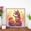 Diamond Painting-DIY Round Part AB Drill Alpaca(35*35CM)