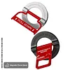 Original fashion rotating magnetic holder, unique metal design emergency handle magnetic phone holder
