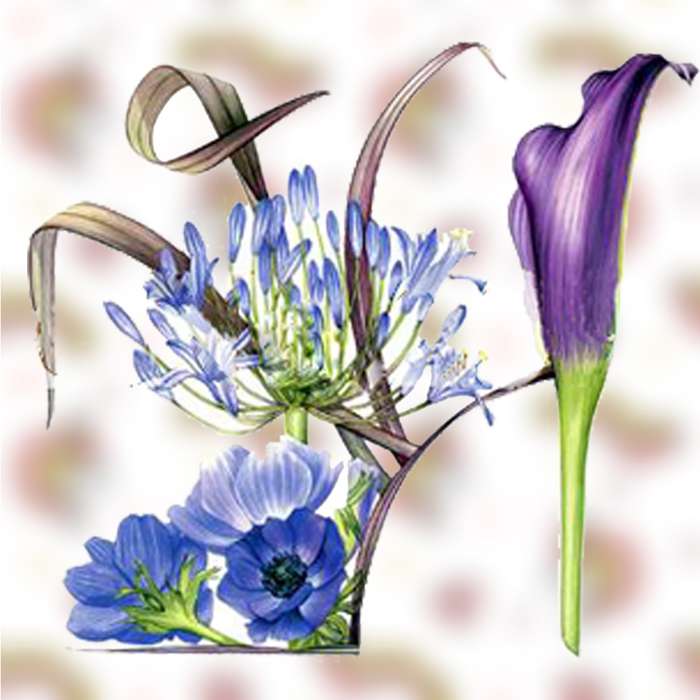

Flower High Heels - Round Drill Diamond Painting - 30*30CM, 501 Original