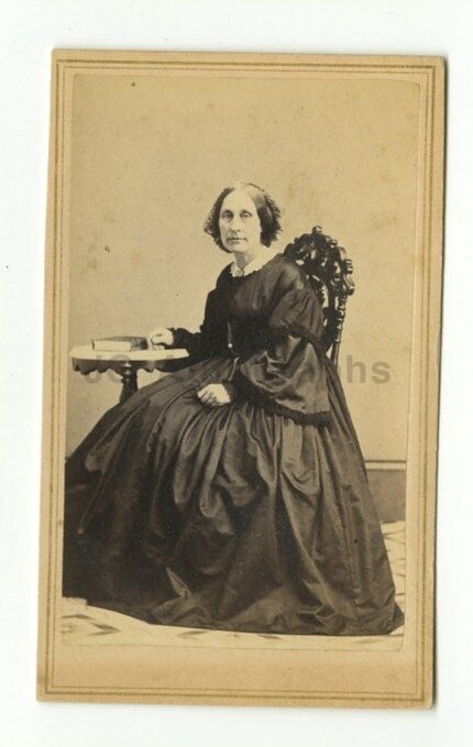 19th Century Fashion - 1800s Carte-de-visite Photo Poster paintinggraph - Bogardus of New York