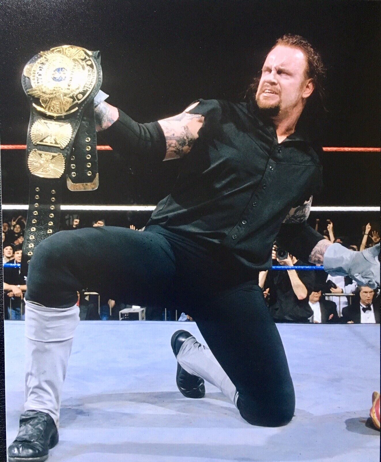 The Undertaker 8x10 Photo Poster painting Print WWE Champion Mark Calloway THE LAST RIDE WWF