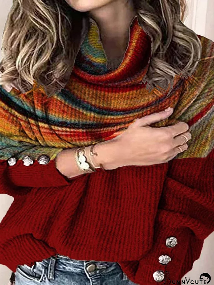 A Turtleneck Pullover