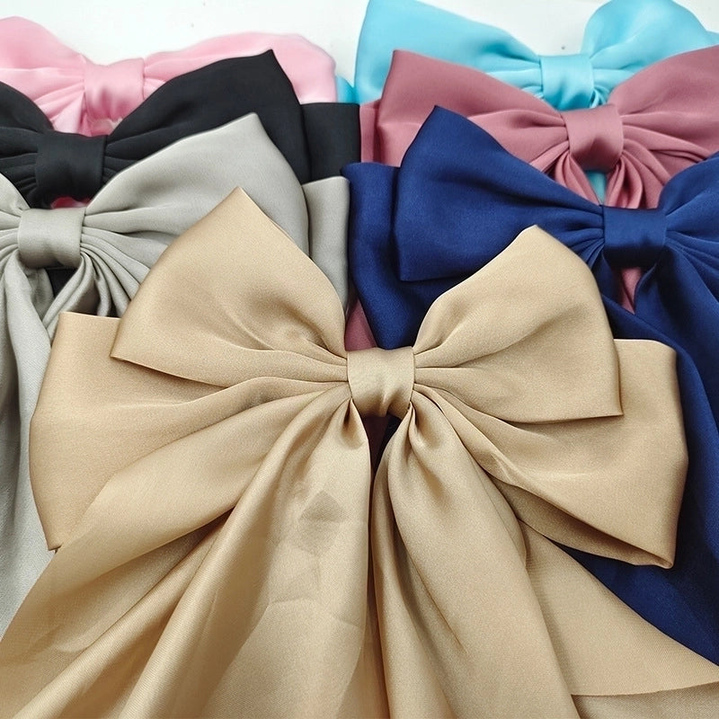 Women’s Minimalist Bow Knot Cloth Hair Clip