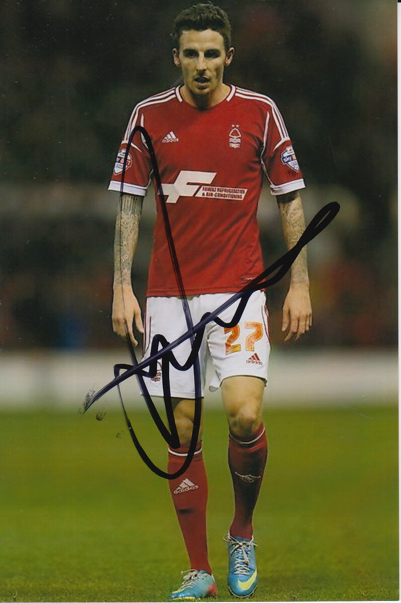 NOTTINGHAM FOREST HAND SIGNED MATT DERBYSHIRE 6X4 Photo Poster painting 1.