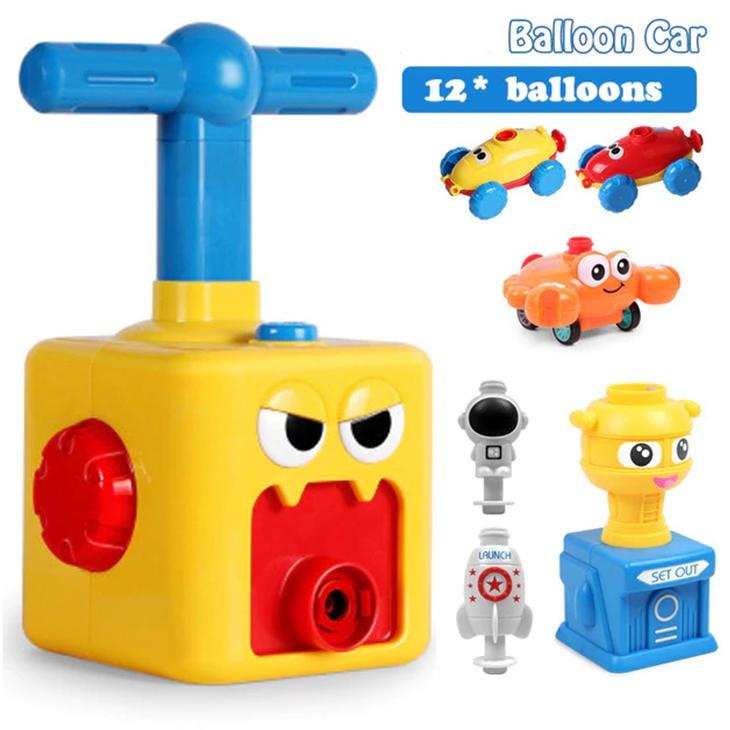 Balloon Launcher Car Toy Set - vzzhome