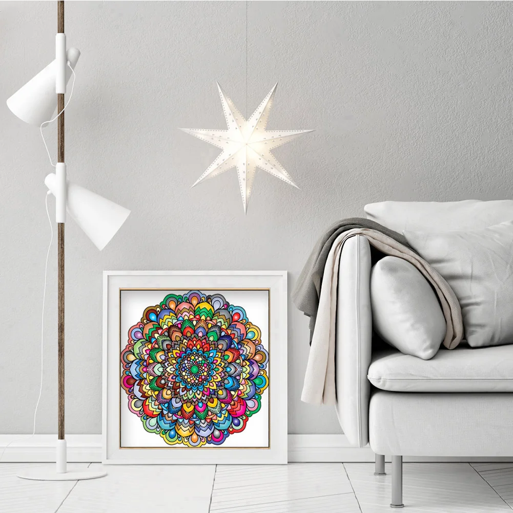 Diamond Painting - Full Round Drill - Mandala(30*30cm)