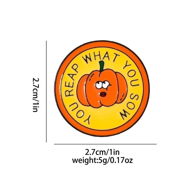 Preppy Style Minimalist Letter Alloy Enamel Women’s Brooches