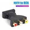 HDMI-compatible Male to 3 RCA Female Composite AV Audio Video Adapter Converter
