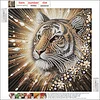 Diamond Painting-DIY Crystal Rhinestone Tiger
