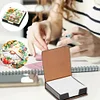 Gnom Leder Memo Pad Halter - 5d DIY Handwerk Aufbewahrungsbox