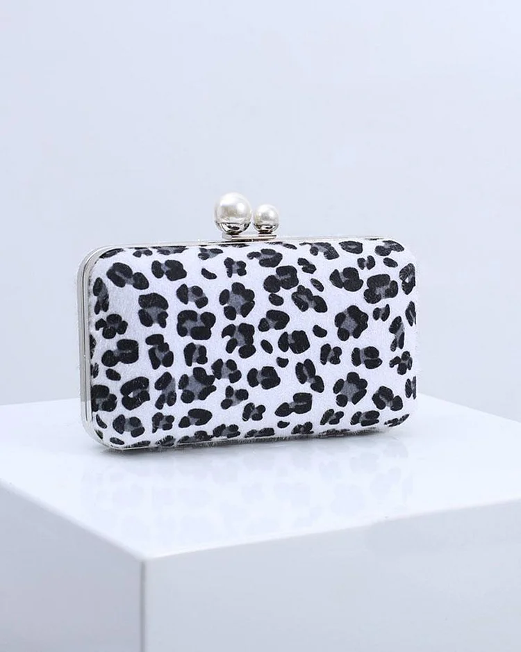 Leopard Print Bag Fashion Clutch Bag