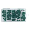 50PCs Bullets Fishing Sinkers Weights Slip Sinkers Kit for Bass Trout Panfish