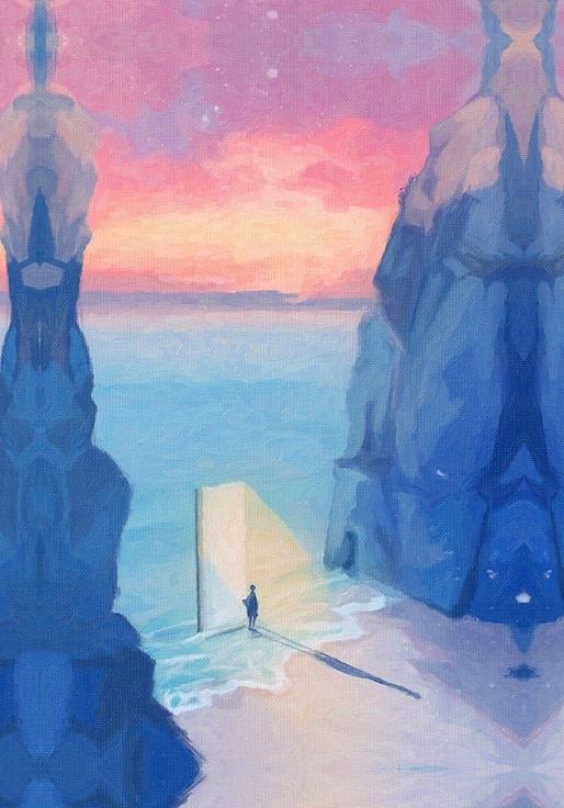 

Door To Another World – Paint By Numbers - 40*50CM, 501 Original