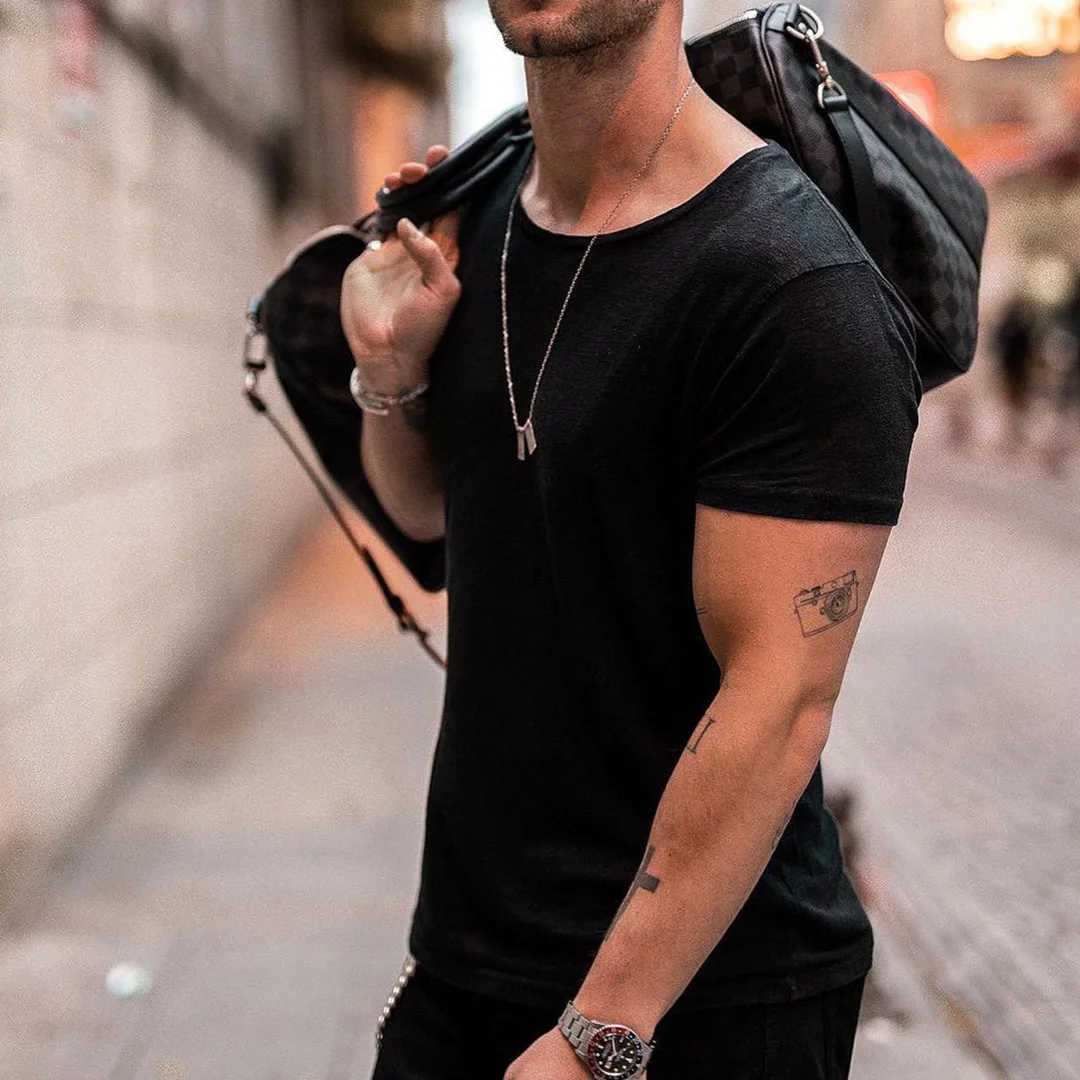 Men's Cotton T-Shirt-inspireuse