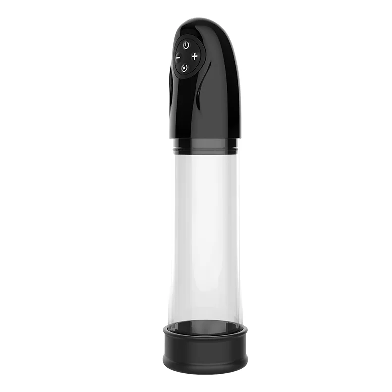 Automatic Vacuum Suction Pull Trainer Penis Pump - Rose Toy