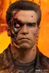 1/1 Scale T-800 Terminator Battle Damaged Mask with LED - MARVEL Official Statue - PureArts