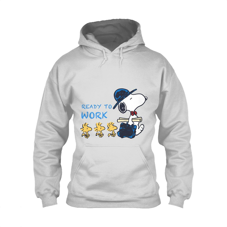 Ready To Work, Snoopy Classic Hoodie