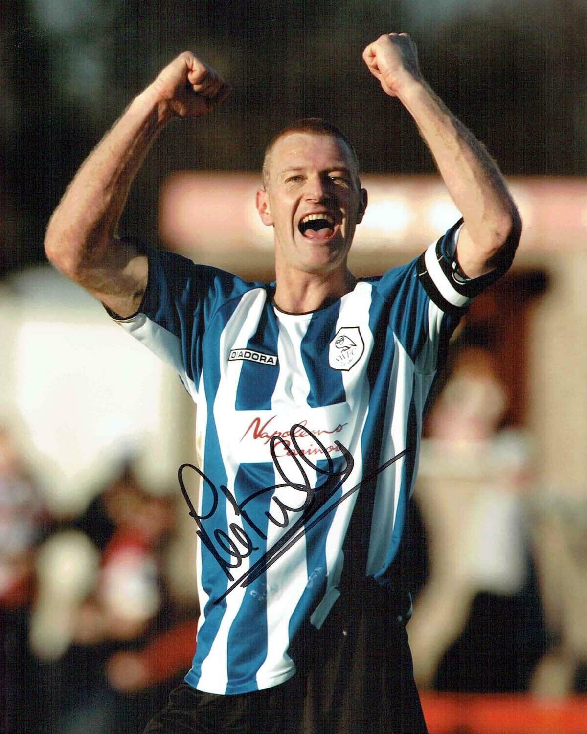 Lee BULLEN Signed Autograph 12x8 Sheffield Wednesday Owls Photo Poster painting 5 AFTAL COA