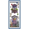 (Counted/Stamped)Children'S Day Balcony-14CT Cross Stitch 18*45cm/7.09*17.72in