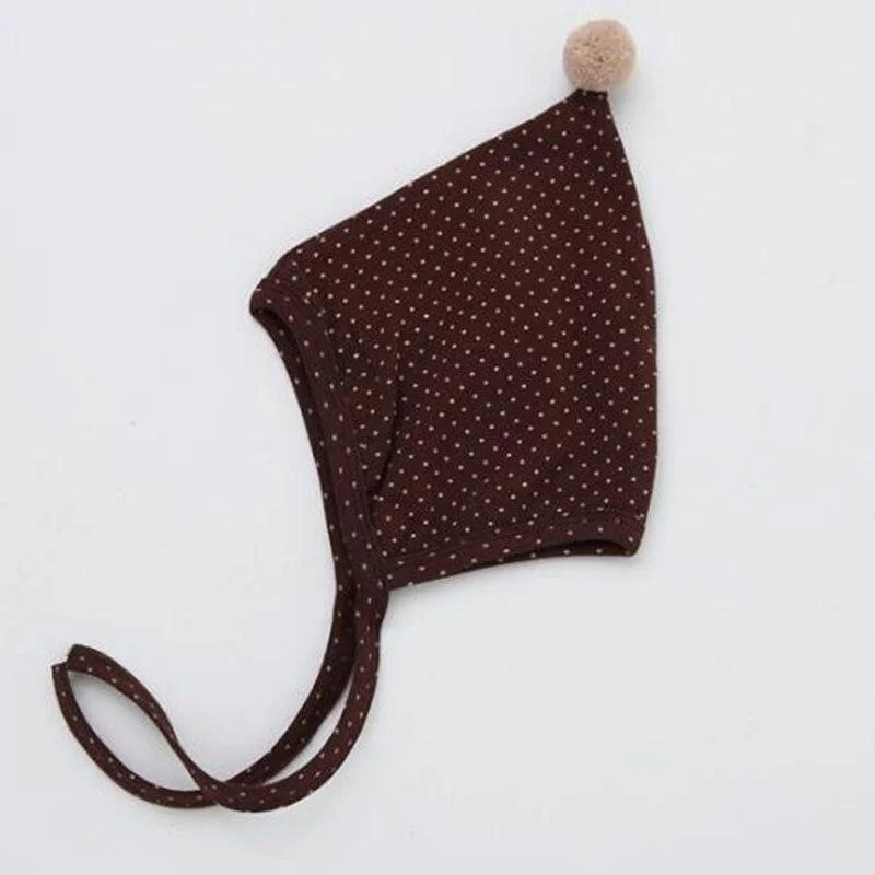 Spring Autumn Infant Baby Boys Girls Long Sleeve Wave Point Rompers + Pants + Hat Clothing Sets Kids Boy Girl Suit Clothes