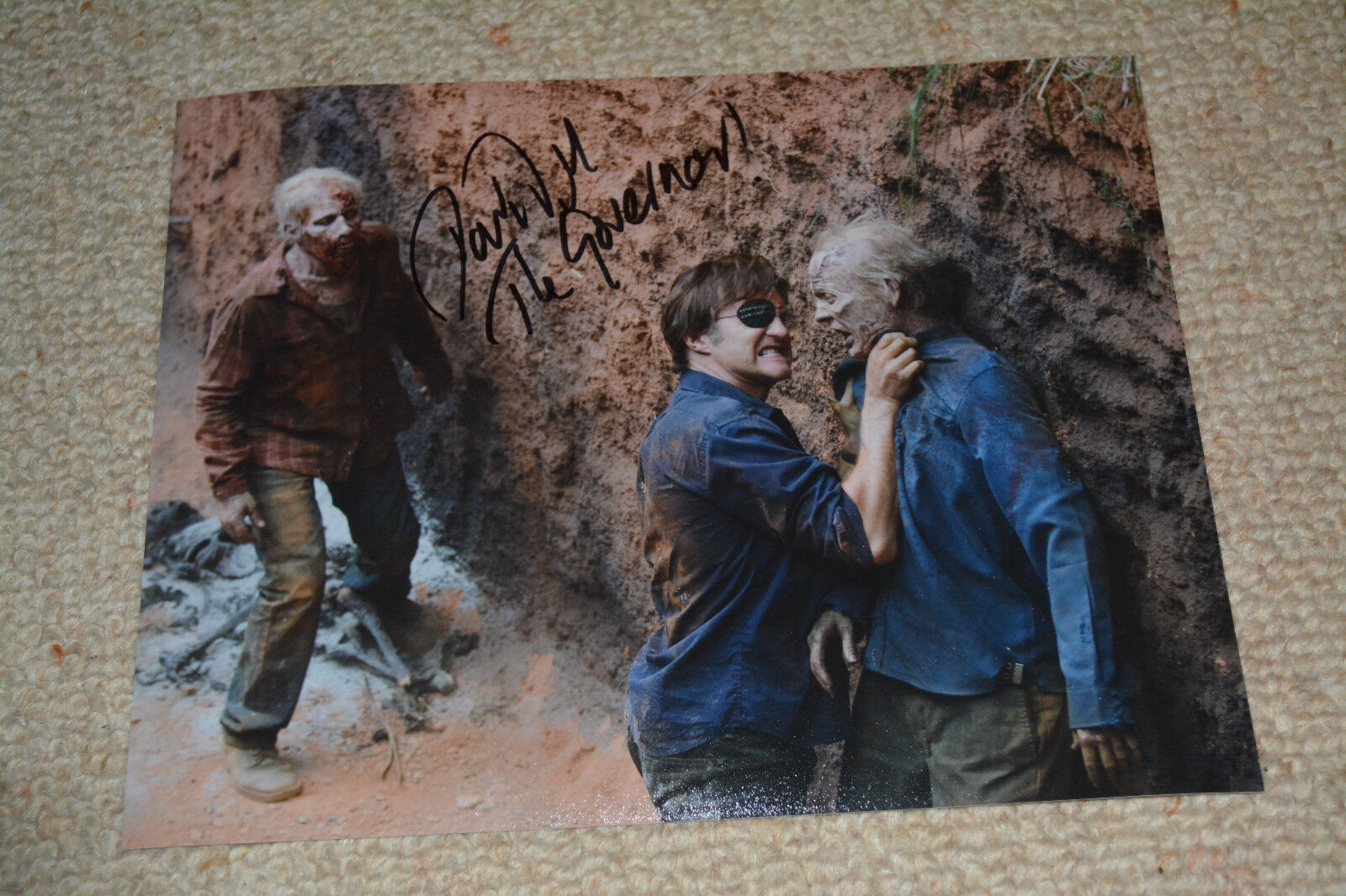 DAVID MORRISSEY signed autograph In Person 8x10 (20x25 cm) WALKING DEAD GOVERNOR