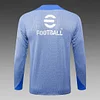 2024/2025 Inter Milan Half-Pull Training Suit Light blue Football Jersey 1:1 Thai Quality Set