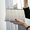 Woolen handbag versatile banquet dress bag dinner bag