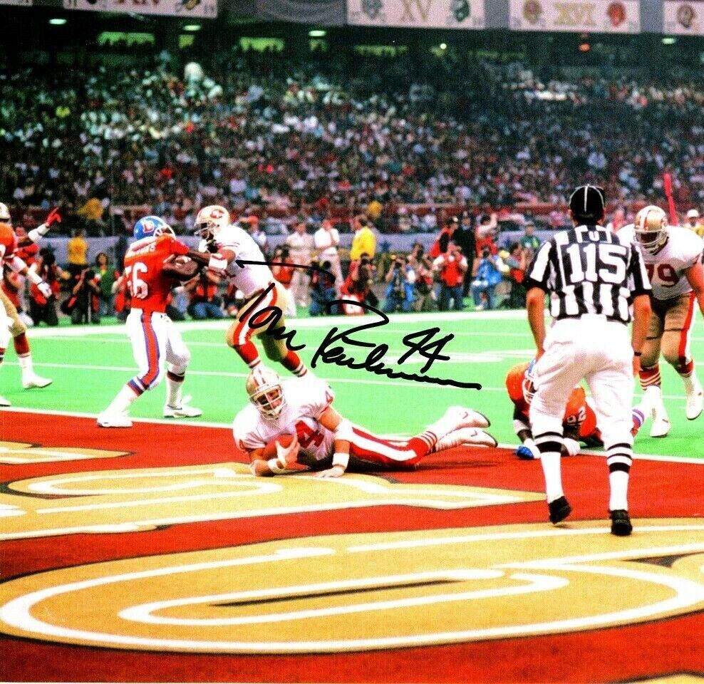 Tom Rathman Autographed Signed 8x10 Photo Poster painting ( 49ers ) REPRINT