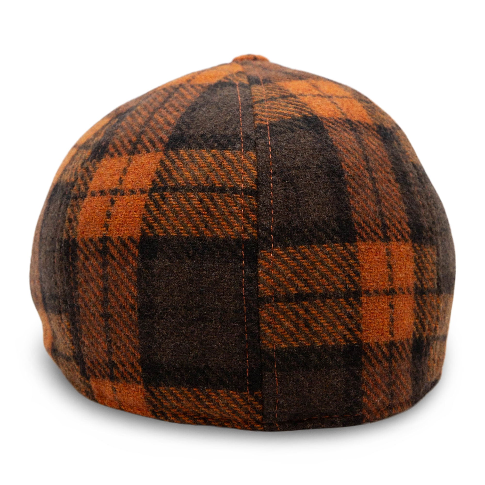Hatsfashion-The Jack-O&rsquo;-Rose   Cap - Orange Plaid