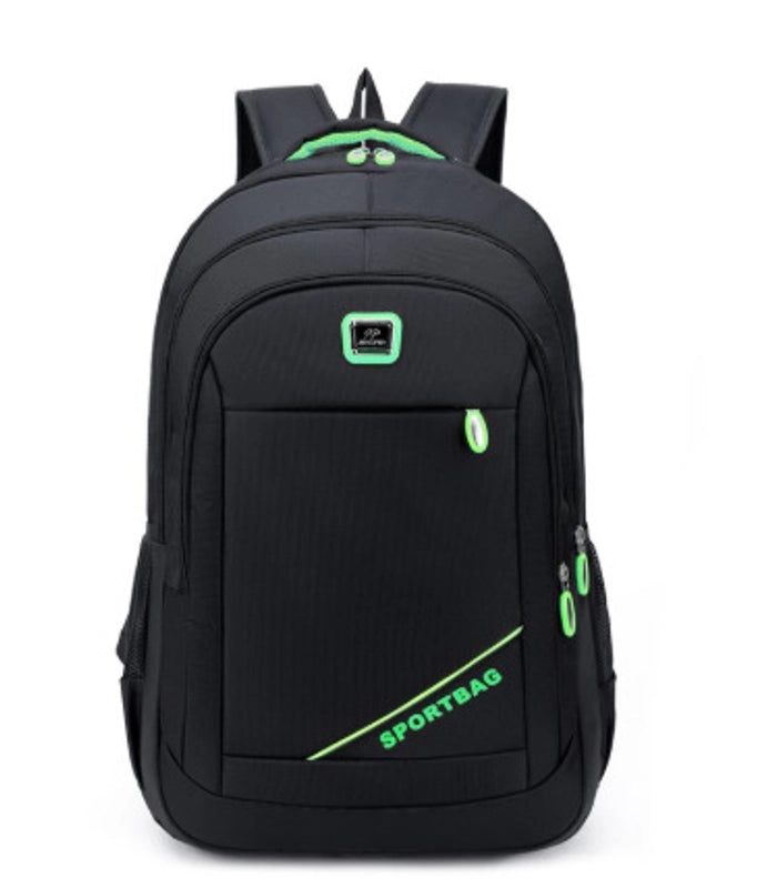 Waterproof Solid Color School Daily School Backpack