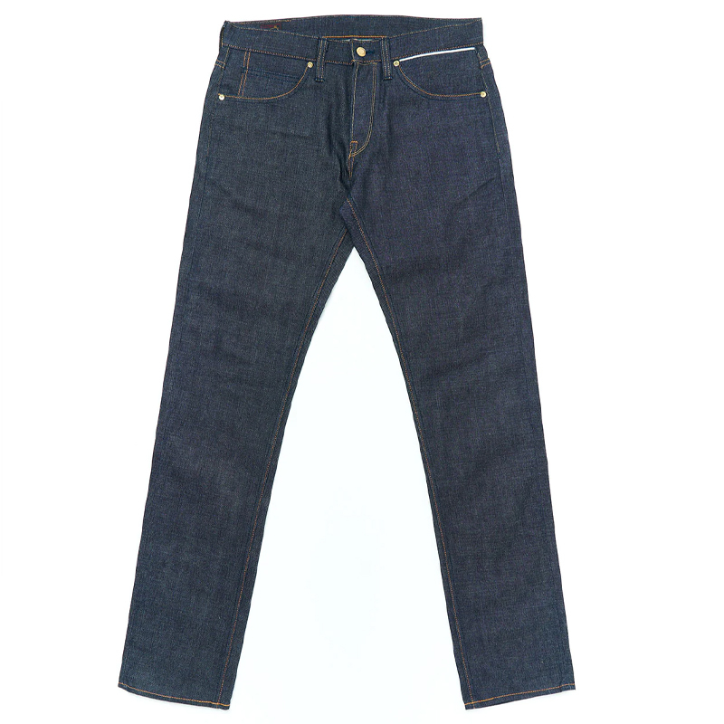 13.5 Oz Slim-Fit Straight-Leg Twill Denim Pants