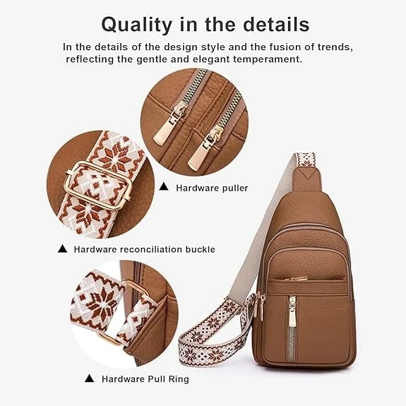 🔥Last Day Sale 49% OFF🏆️Anti-Theft Solid Color Crossbody Bag for Daily Travel