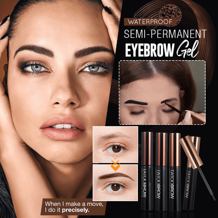 Waterproof Semi-permanent Eyebrow Gel