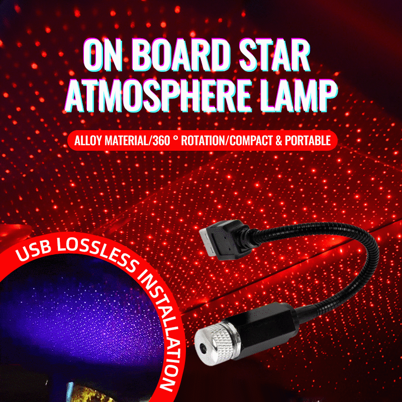 🔥Christmas Deal~45% OFF🔥Upgrade USB Starry Star Light Car Projector