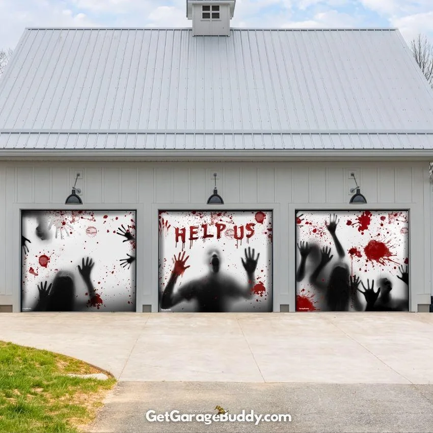 GarageBuddy Halloween Garage Door Covers