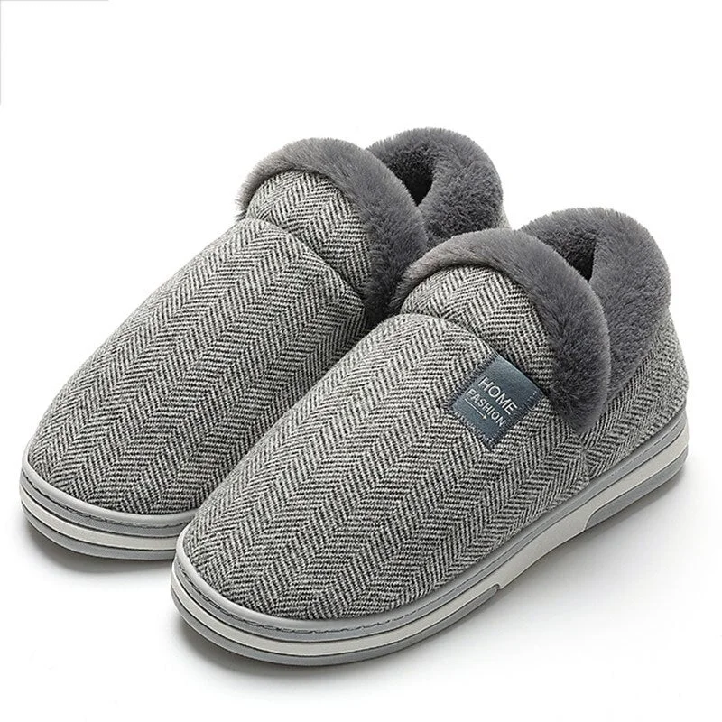 2020 New Women's House Slippers Velvet Non Slip Family Indoor Slippers Winter Plush Platform Soft Warm Ladies Home Shoes