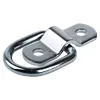 4Pcs 3/8 Heavy Duty D Rings Tie Down Anchors 2400LBS Rivet Clip Retaining Ring
