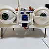 Arduino Bionic Eye Programmable Simulation Eye Mechanical Mobile Robot Intelligent Open Source（Eyeball color random）