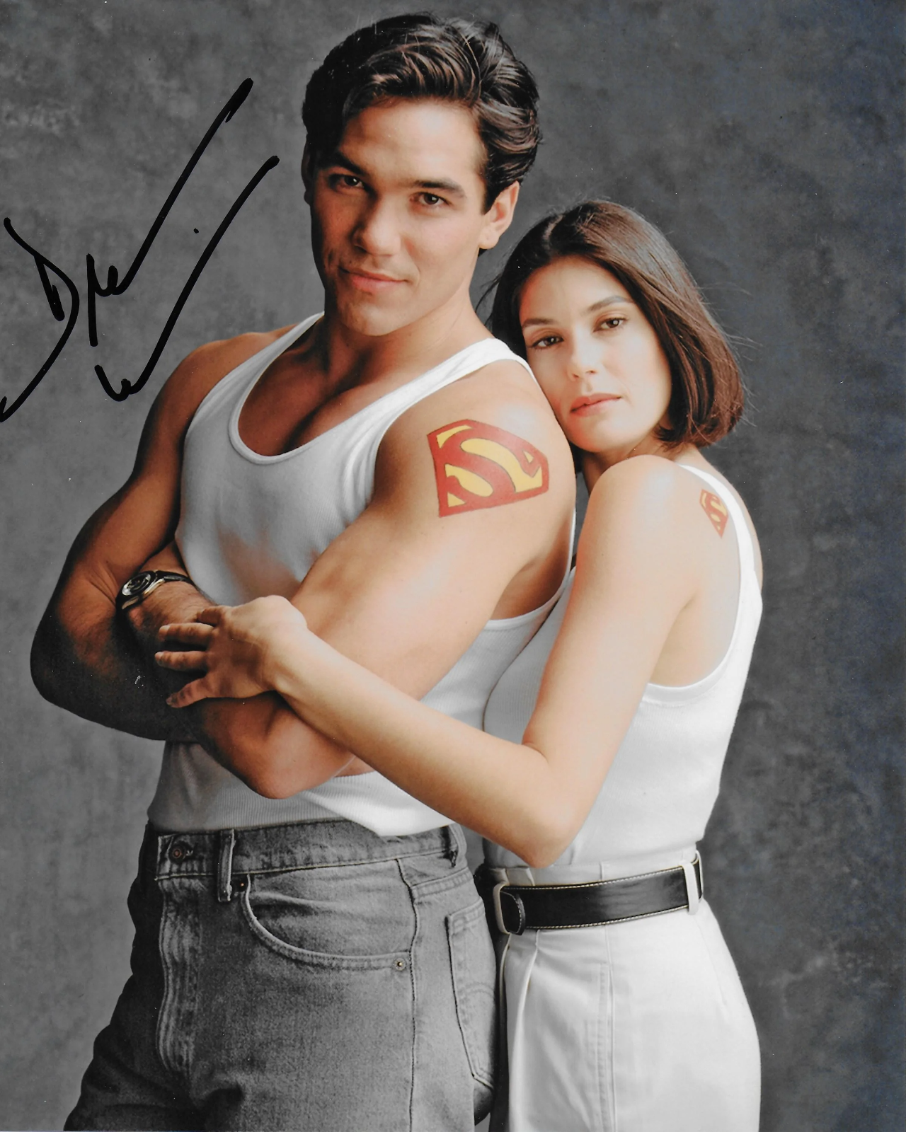 Dean Cain Lois & Clark Superman Original Autographed 8X10 Photo Poster painting signed @ HShow