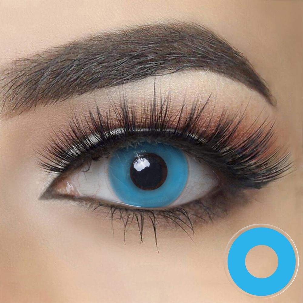 Blueout Halloween Contacts
