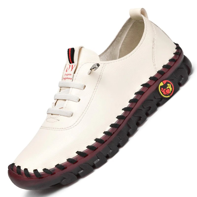 Yyvonne Women Loafers Pu Leather Oxford Soft Sole Flats Casual Ladies Non-Slip Comfortable Mother Shoes Fashion Sneakers Mujer Zapatos