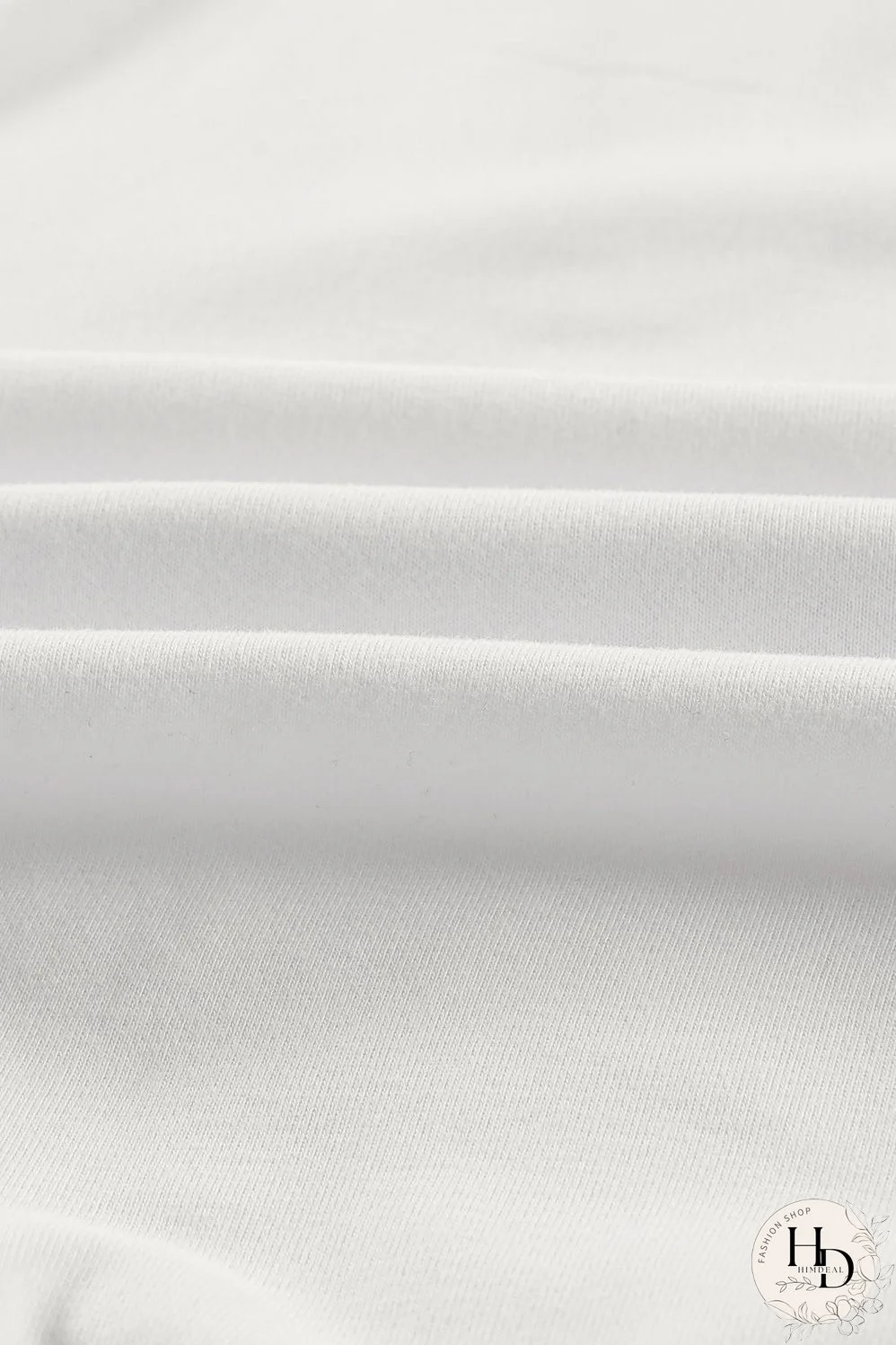 Cozy White Ribbed Pullover with Quarter-Zip Detail