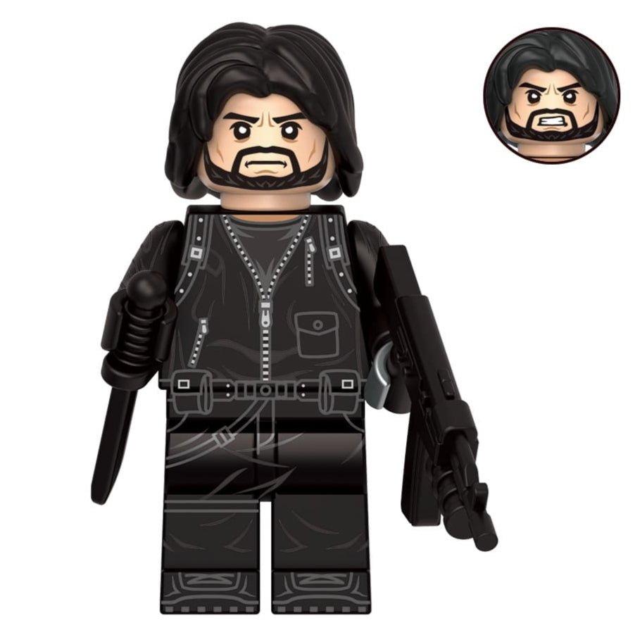 Winter Soldier (Thunderbolts*) Custom Marvel Superhero Minifigure Minifigure Bricks monstertoys