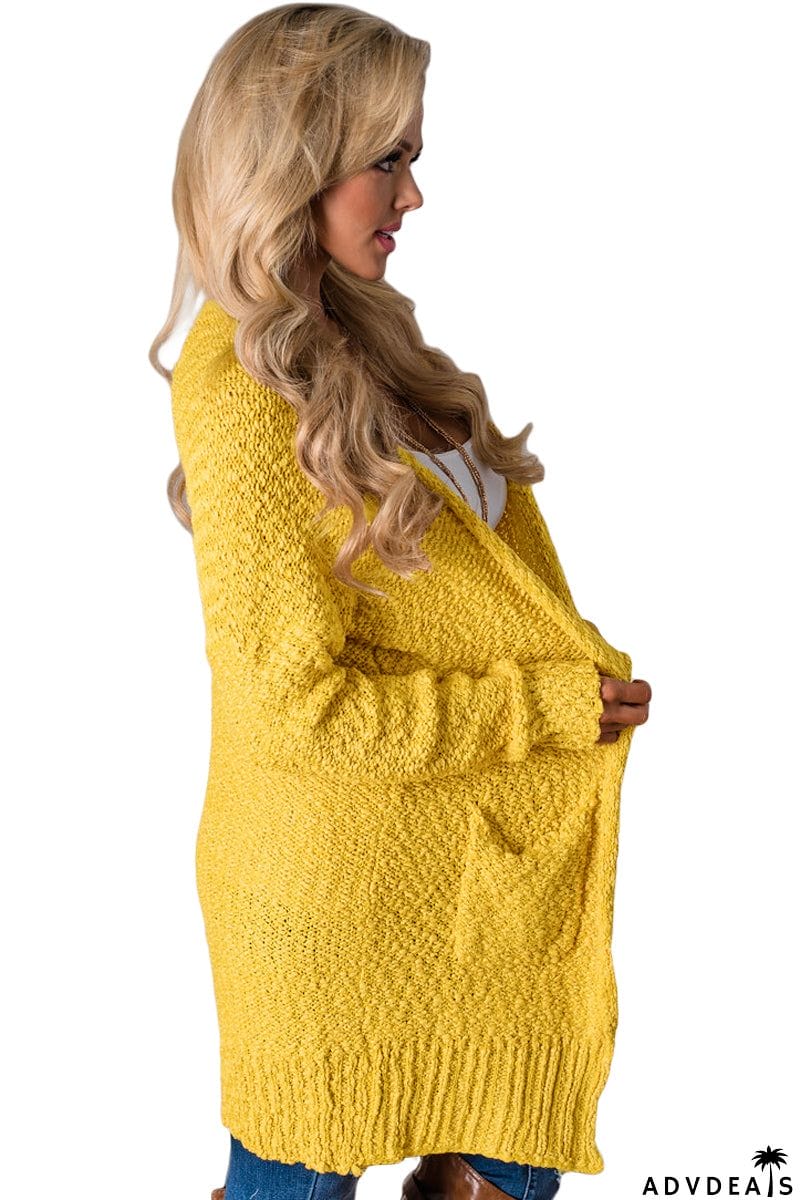 Creamy Pebble Beach Textured Cardigan