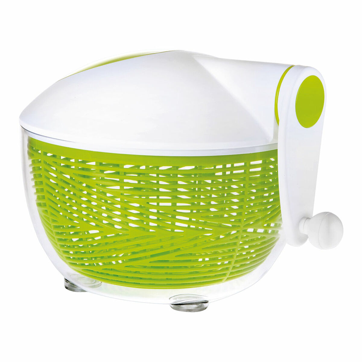 Salad Centrifuge Ibili 783626 &Oslash; 26 cm White Green