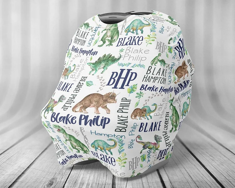 Personalized Baby Car Seat Canopy| Canopyl11