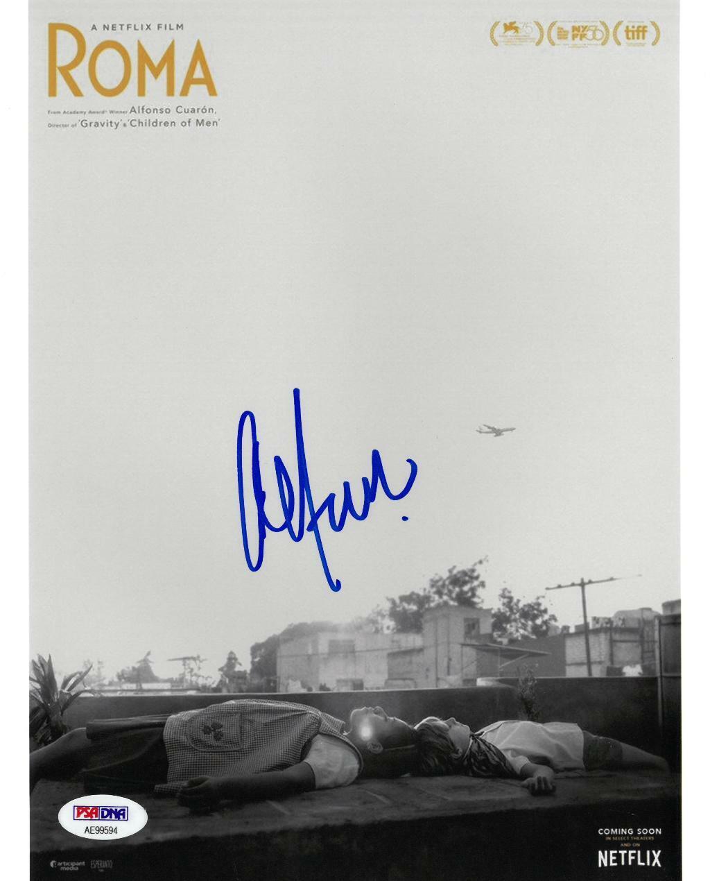 Alfonso Cuaron Signed Roma Authentic Autographed 8x10 Photo Poster painting PSA/DNA #AE99594